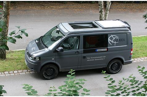 VW T6 Terracamper - auch im Gelände kaum zu stoppen