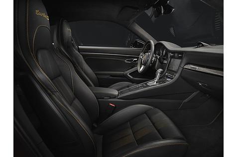 Spezielle Sportsitze im Porsche 911 Turbo S Exclusive Series