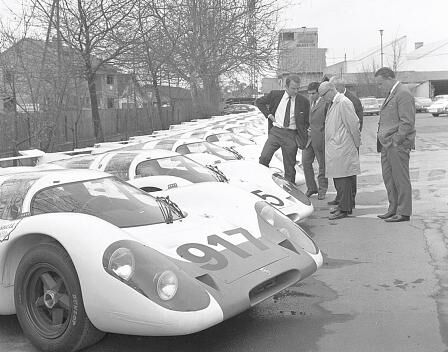 Porsche 917 in Zuffenhausen (1969)
