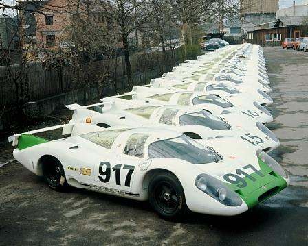 Porsche 917 in Zuffenhausen (1969)
