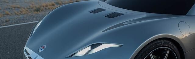 Sichelförmige Adaptiv-Scheinwerfer verleihen dem Fisker Emotion ein gewisses Etwas