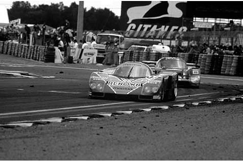 Mazda 787B in Le Mans 1991