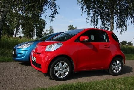 Toyota iQ - Citroen C3