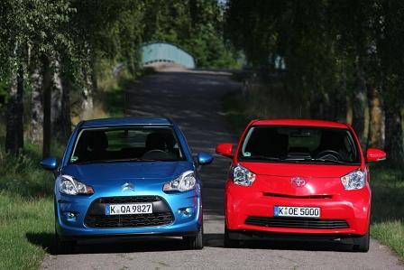 Toyota iQ - Citroen C3