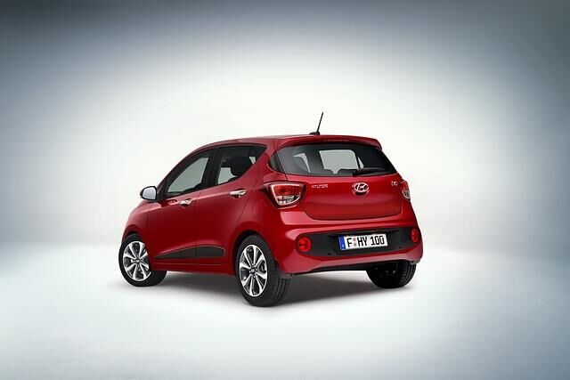 Unter anderem bietet der modifizierte Hyundai i10 verchromte statt in Wagenfarbe lackierte Türgriffe