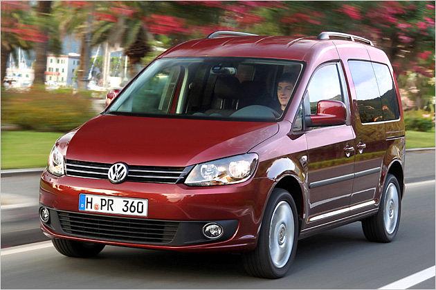 Der VW Caddy geht nun frisch überarbeitet an den Start