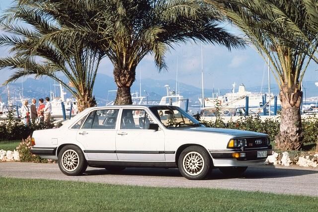 Audi 200 5E mit Fünfzylindermotor ab 1980