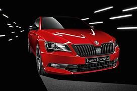 Skoda Superb Sportline - Optisch schneller