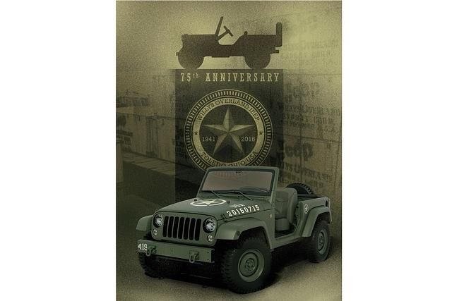 Jeep Wrangler Gedenk-Konzeptfahrzeuge zum 75. Geburtstag