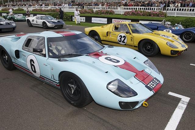 Ford GT40: Erste Generation beim Goodwood Festival 2011