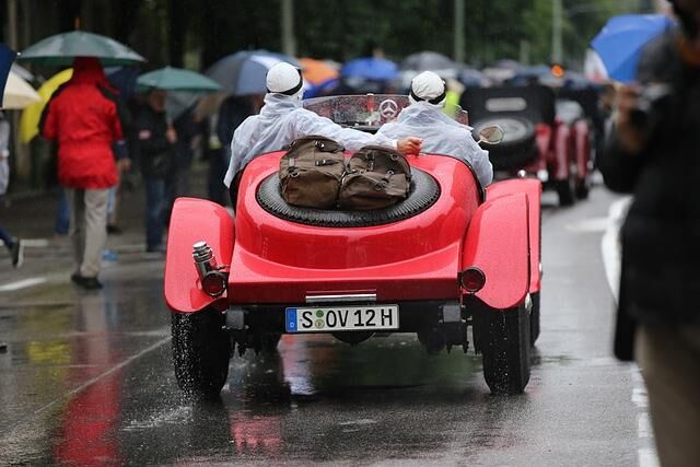Es ist Mille Miglia-Zeit, egal ob es regnet
