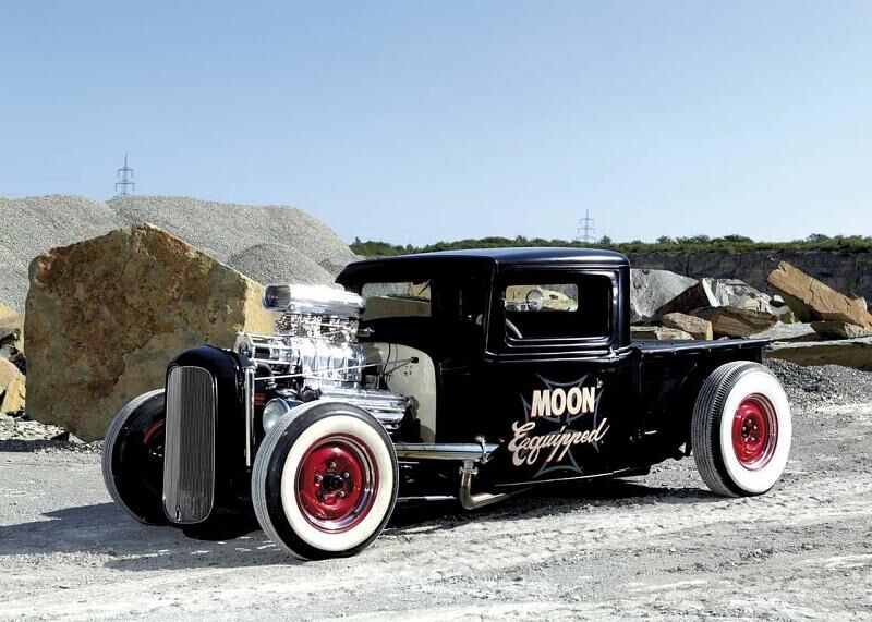 Ford Moon Pickup von 1932.