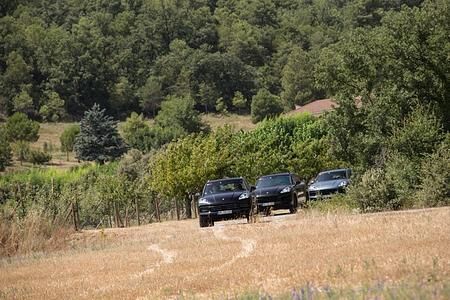 Auf Abnahmefahrt mit dem Porsche Cayenne - Aller guten Dinge sind drei Auf Abnahmefahrt mit dem Porsche Cayenne - Aller guten Dinge sind drei
