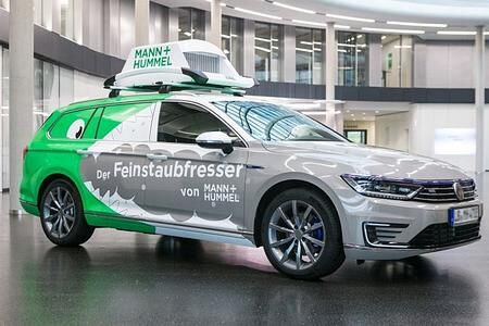 Schadstoff-Reduzierung  - Der „Feinstaub-Fresser“ 