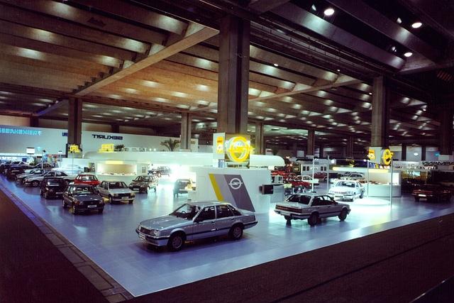 Senator und Monza auf der IAA in Frankfurt 1985