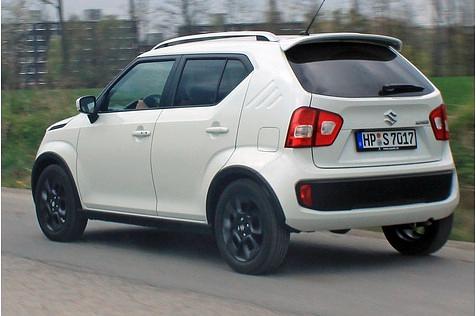 Der Suzuki Ignis ist 3,70 Meter lang,...