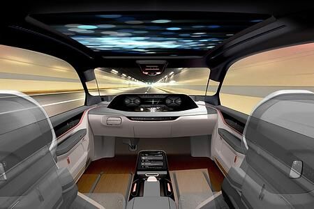 Interieur-Studie auf der IAA - Kinosaal und Konferenzraum in einem 