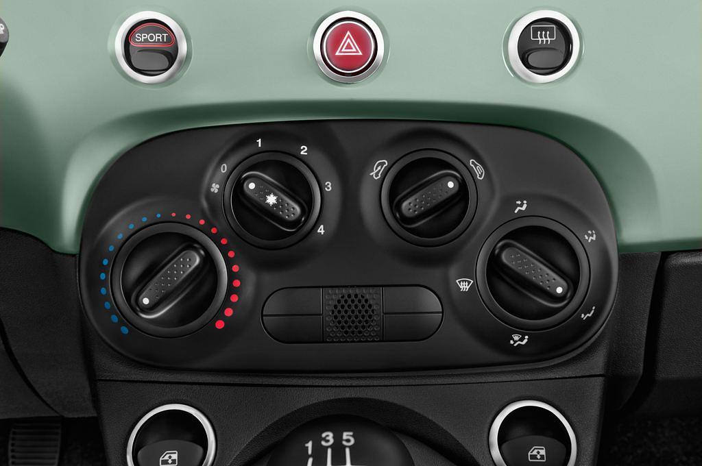 FIAT 500 (Baujahr 2014) Pop 3 Türen Temperatur und Klimaanlage