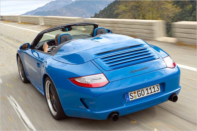 Der Speedster ist einer der teuersten Elfer, den die Zuffenhausener im Angebot haben ...