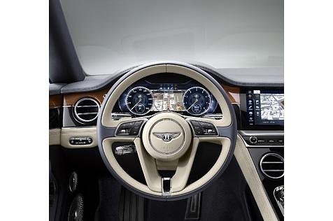 Die Rundinstrumente sind erstmals bei Bentley volldigital