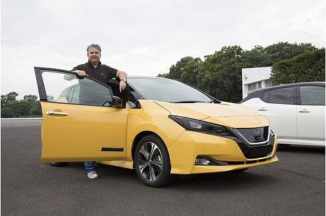 Nissan Leaf II 2018 - geht auch in Farbe