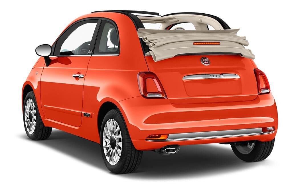 FIAT 500 Cabrio (Baujahr 2016) Lounge 2 Türen seitlich hinten