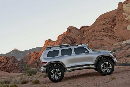 Laut Designchef Gorden Wagener "könnte er ein Hinweis auf einen Neuanfang für die Offroad-Gene von Mercedes-Benz sein".