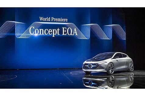 Mercedes Concept EQA auf der IAA 2017