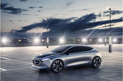 Das Mercedes Concept MQA hat mehr als 299 PS Maximalleistung