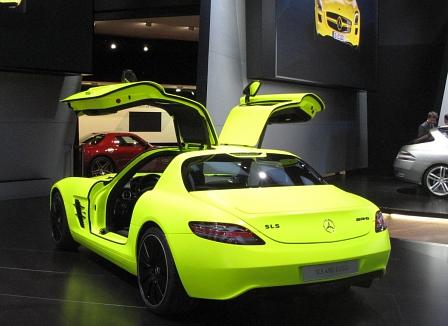 Mercedes SLS e-cell