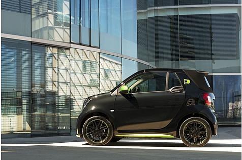 1.115 Kilogramm wiegt der Smart Cabrio Electric Drive.