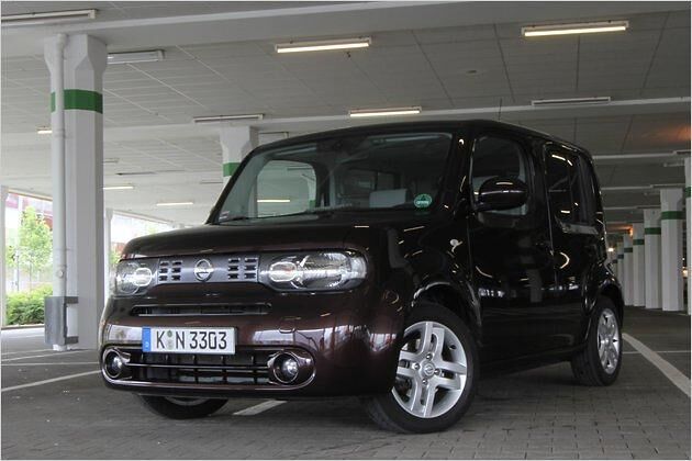 Nissan Cube: Ungewöhnliches Design, aber der Name (auf Deutsch: "Würfel") passt