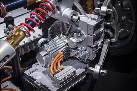 Mercedes AMG Project One Antriebsstrang - die Gesamtleistung liegt bei über 1.000 PS