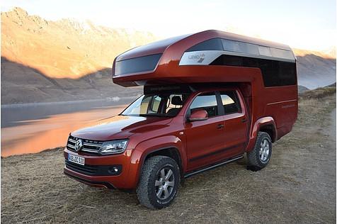 VW Amarok 3.0 TDI Geho Cab Kora - knapp sechs Meter lang