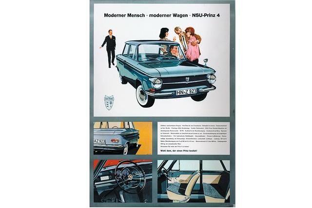 Werbung für NSU Prinz 4 (1961)