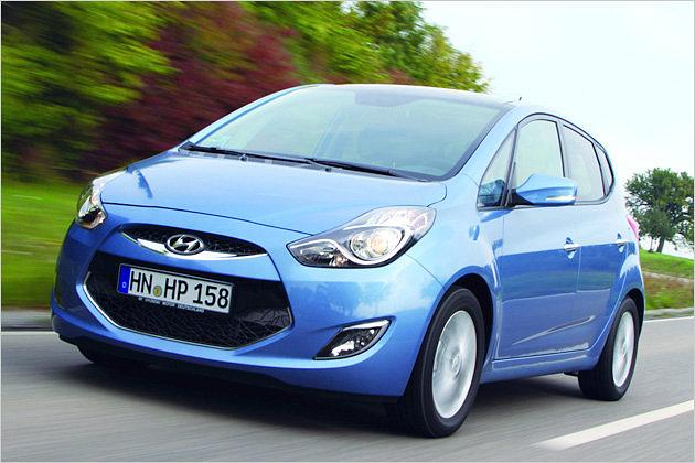 Ein neues Gesicht unter den Minivans: Der Hyundai ix20