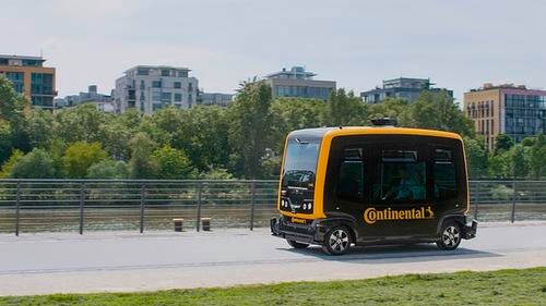 Continental Cube - Robo-Taxi der Zukunft Continental Cube - Robo-Taxi der Zukunft