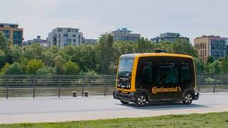 Continental Cube  - Robo-Taxi der Zukunft 