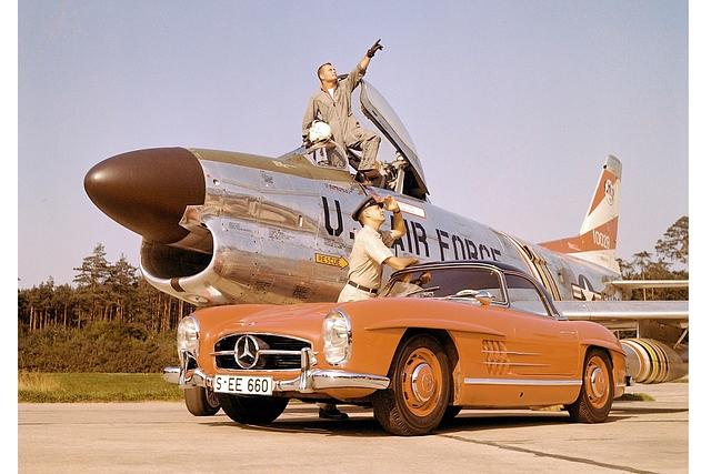 Mercedes-Benz 300 SL Roadster Typ W198 II mit Hardtop