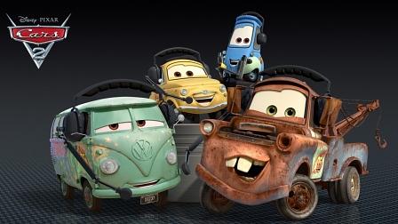 Autos aus dem Film Cars 2