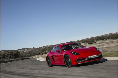 Porsche 718 Cayman GTS - leider nur Vierzylinder zu bekommen