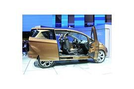 Genf 2011: Ford präsentiert Kleinwagenstudie B-MAX