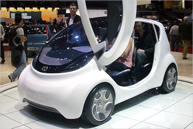 Stylisches Stadtauto: Tata zeigt in Genf die Studie Pixel