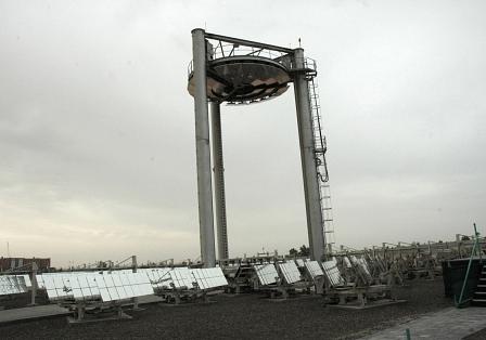 Masdar City: Solarthermisches Kraftwerk