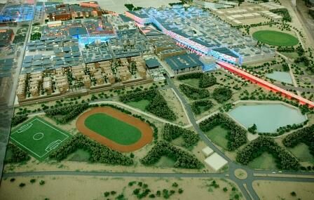 Masdar City: Modell