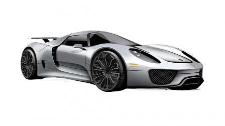 Porsche 918 Spyder - Überbrückungsmusik