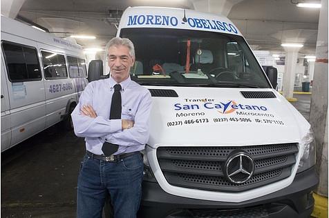Juan Fiorillio fährt seinen Sprinter seit 16 Jahren