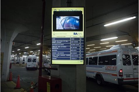 Unterirdischer Busbahnhof Buenos Aires