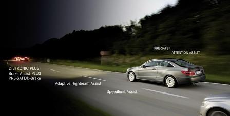 Mercedes-Benz Assistenzsysteme für die E-Klasse