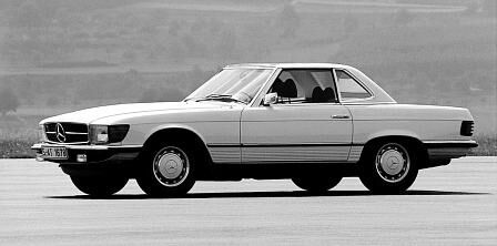 Mercedes-Benz SL-Roadster Typ 280 SL,
350 SL bzw. 450 SL, aus den Jahren 1971
bis 1985